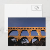 Carte Postale UE, France, Provence, Gard, Pont du Gard. Romain (Devant / Derrière)