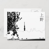 Carte postale "Ueno" (Devant / Derrière)