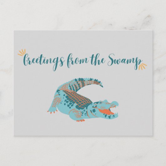 Carte postale UF// Salutations du marais (Devant)