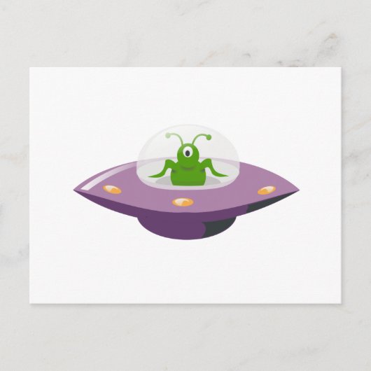 Carte Postale ufo (Devant)