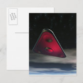 CARTE POSTALE UFO 3 (Devant / Derrière)