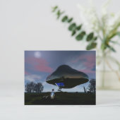 Carte postale UFO Cattle Mutilation (Debout devant)