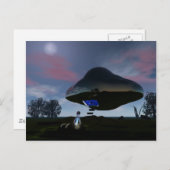 Carte postale UFO Cattle Mutilation (Devant / Derrière)