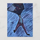 Carte Postale Ugh Computation Math Mixed Media Collage (Devant)