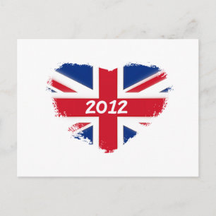 CARTE POSTALE UK 2012