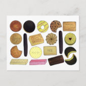 Carte Postale UK British Biscuits Shortbread Rich Tea Digestives (Devant)