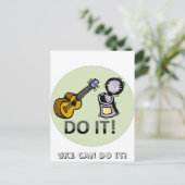 Carte Postale Uke peut le faire ! (Debout devant)