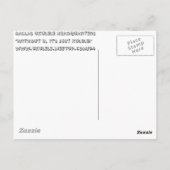 Carte Postale Uke peut le faire ! (Dos)