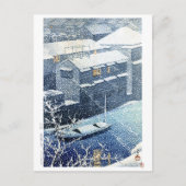 Carte Postale ukiyoe hasui n03 Ochanomizu (Devant)