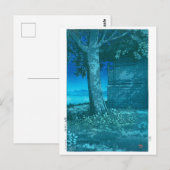 Carte Postale ukiyoe - hasui - No.9 Hachirōgata, Akita - (Devant / Derrière)