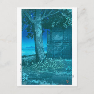 Carte Postale ukiyoe - hasui - No.9 Hachirōgata, Akita -