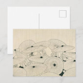 Carte Postale Ukiyoe moderne par Komura Settai (Devant / Derrière)