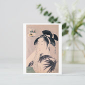 Carte Postale Ukiyoe [Utamaro] beautés 021 (Debout devant)