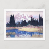 Carte Postale ukiyoe - Yoshida - 07 - Mont Rainier - (Devant)