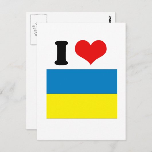 Carte Postale Ukraine (Devant / Derrière)