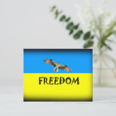 Carte Postale Ukraine libre Imprimer (Debout devant)