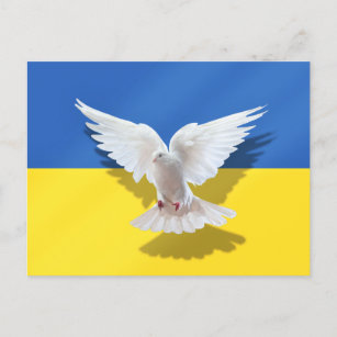 Carte postale Ukraine Peace Dove - Liberté
