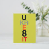 Carte Postale UKRE8IT (Vous La Créez) (Debout devant)