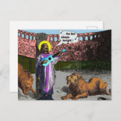 Carte Postale Ukulele spoof : Lions den (Devant / Derrière)