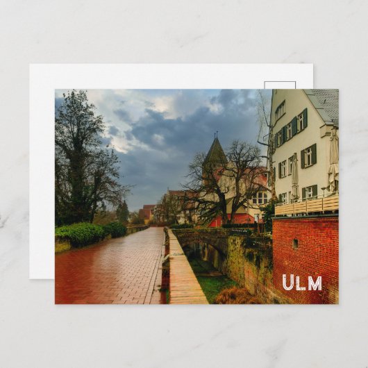 Carte postale Ulm (Devant / Derrière)