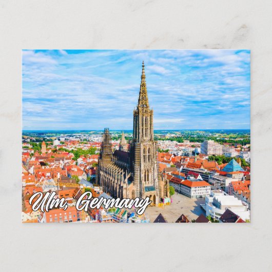 Carte Postale Ulm, Allemagne (Devant)