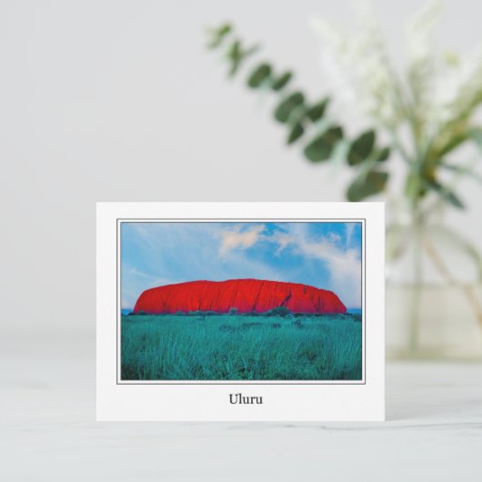 Carte Postale Uluru (Debout devant)