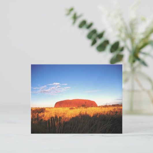 Carte Postale Uluru (Debout devant)
