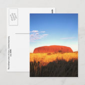 Carte Postale Uluru (Devant / Derrière)