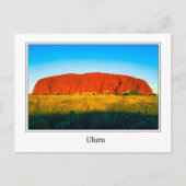 Carte postale Uluru (Devant)