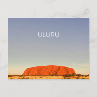 Carte Postale Uluru, Australie