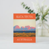 Carte Postale Uluru Australie (Debout devant)