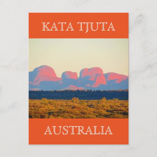 Carte Postale Uluru Australie (Devant)