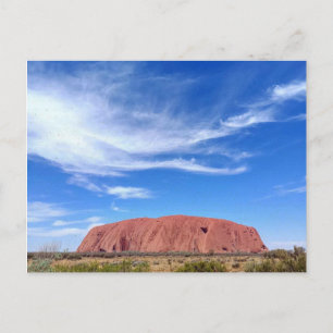 Carte Postale Uluru Australie