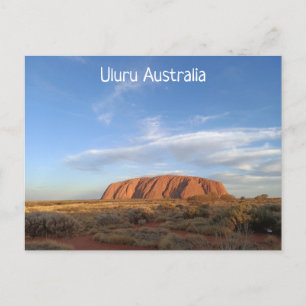 Carte postale Uluru Australie