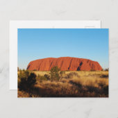 Carte postale Uluru Ayers Rock Australia (Devant / Derrière)