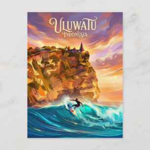 Carte Postale Uluwatu Indonésie