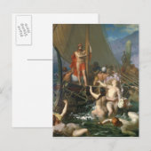 Carte Postale Ulysse et les sirènes 2 (Devant / Derrière)