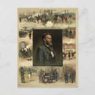 Carte Postale Ulysses S. Grant, 1885