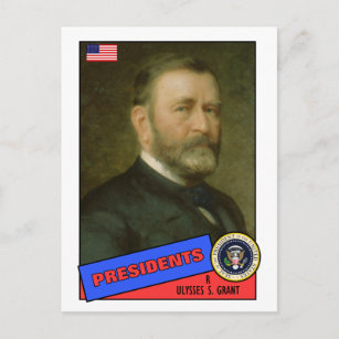 Carte Postale Ulysses S. Grant Baseball Card