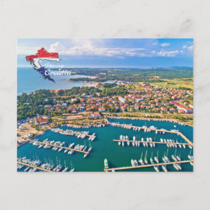 Carte Postale Umag, Croatie   Istrie   Mer Adriatique