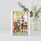 Carte Postale Un 4 juillet glorieux (Debout devant)