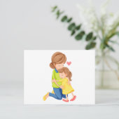 Carte Postale Un amour de mère et de fille (Debout devant)