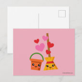 Carte Postale Un amour durable (Devant / Derrière)