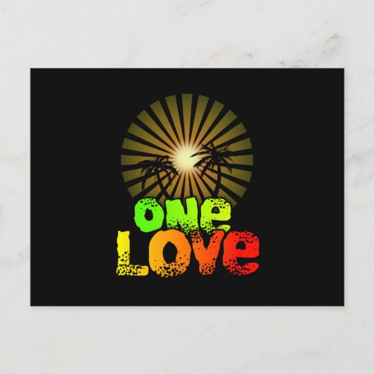 Carte Postale Un amour Jamaïque (Devant)