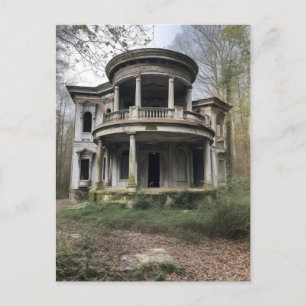 Carte Postale Un Ancien Manoir Rural Abandonné