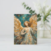 Carte Postale Un ange coloré (Debout devant)