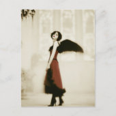 Carte Postale Un ange gothique magnifique (Devant)