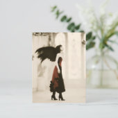 Carte Postale Un ange gothique sexy (Debout devant)