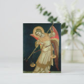 Carte Postale Un ange pesant une âme, c.1348-55 (Debout devant)