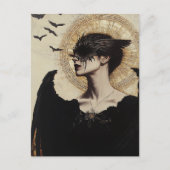Carte Postale Un ange sombre (Devant)